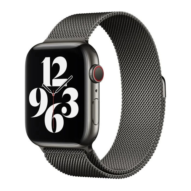 Apple Watch Milanese Loop Band 45 mm – Graphite