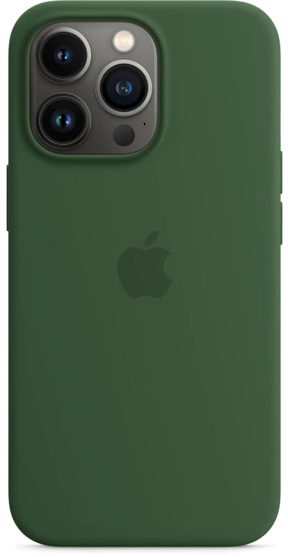 Apple Silicon case with MagSafe for iPhone 13 Pro – Clover green