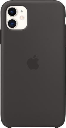Apple siliconenhoesje voor iPhone 11 in zwart