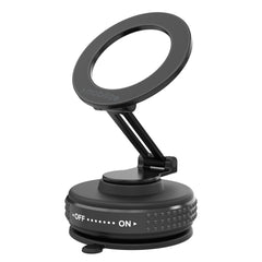 Mobilize Magsafe Compatible Phone Holder - 360° Rotatable & Foldable - Vacuum Suction - Black
