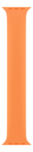 Apple Silicon Solo Loop for Apple Watch – Marigold Orange
