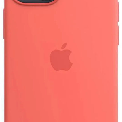 Apple iPhone 13 mini Silicone case with MagSafe – Pink Pomelo – Pink