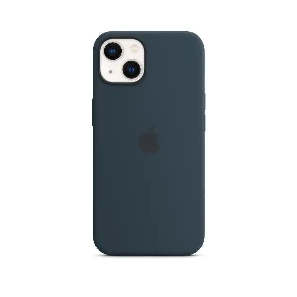 Apple iPhone 13 silicone case with MagSafe - Abyss Blue