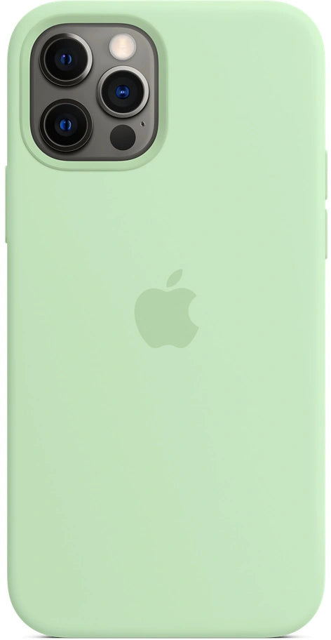 Apple Silicone Case with MagSafe for iPhone 12 and iPhone 12 Pro – green