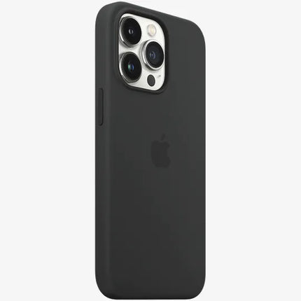 Apple iPhone 13 Pro silicone Case with MagSafe – Midnight | Black