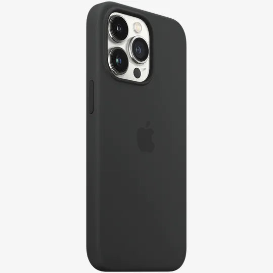 Apple iPhone 13 Pro silicone Case with MagSafe – Midnight | Black