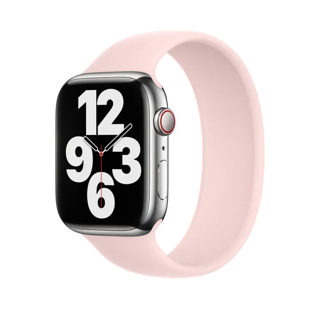 Apple silicone solo loop chalk pink