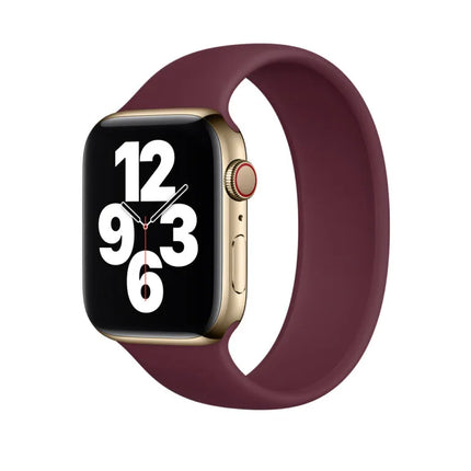Apple Silicon Solo Loop for Apple Watch – Dark Purple