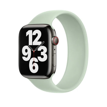 Apple silicon solo loop band - mineral green