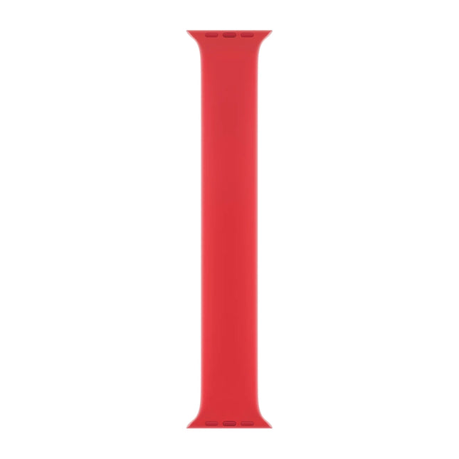 Apple silicon red solo loop | Apple watch band red