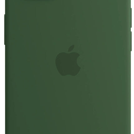 Apple Silicone Case with MagSafe for iPhone 13 – Green