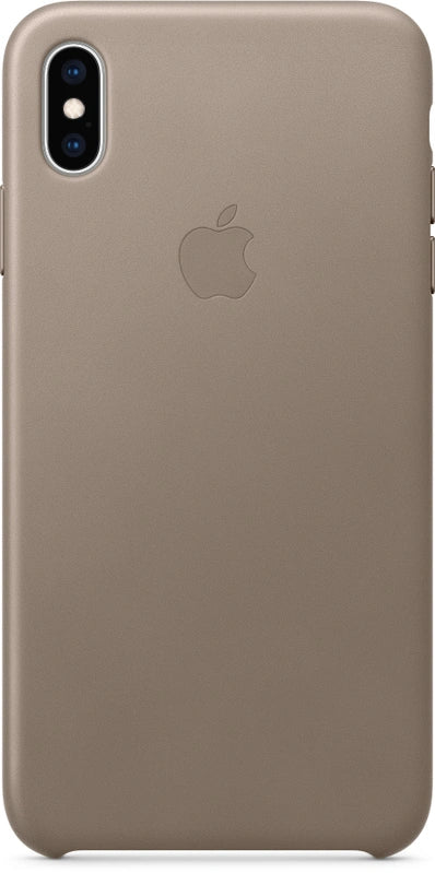 iPhone Xs Max leather phone case