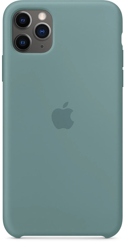 Apple Silicon Case for iPhone 11 Pro Max – Cactus Green