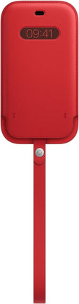 Apple Leather Case with MagSafe for iPhone 12 and iPhone 12 Pro – (PRODUCT)RED