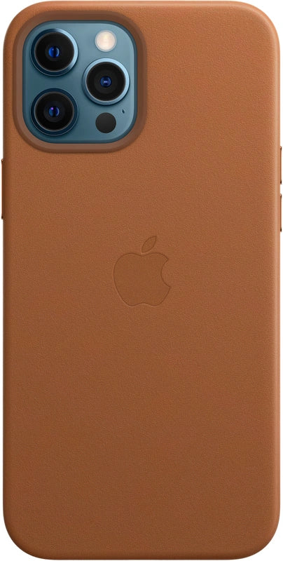 Apple Leather Case with MagSafe for iPhone 12 Pro Max – brown