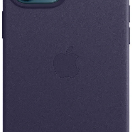 Apple Leather Case with MagSafe for iPhone 12 Pro Max – Deep Violet