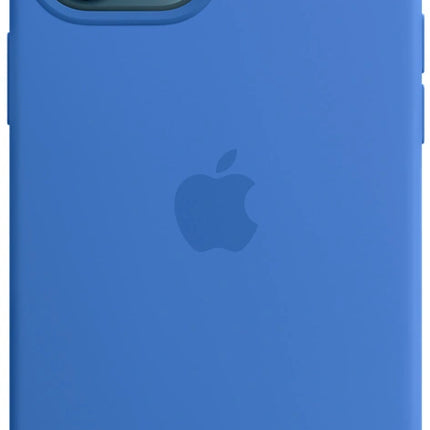 Apple Silicone Case with MagSafe for iPhone 12 Pro Max – Capri Blue