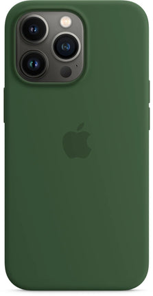Apple Silicon case with MagSafe for iPhone 13 Pro – Clover green