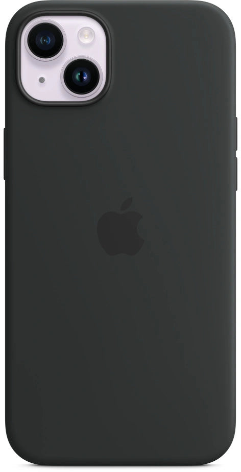 iPhone 14 Plus Silicone Case - Midnight Black