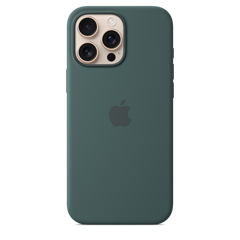 Siliconenhoesje met MagSafe voor iPhone 16 Pro Max in Lake Green