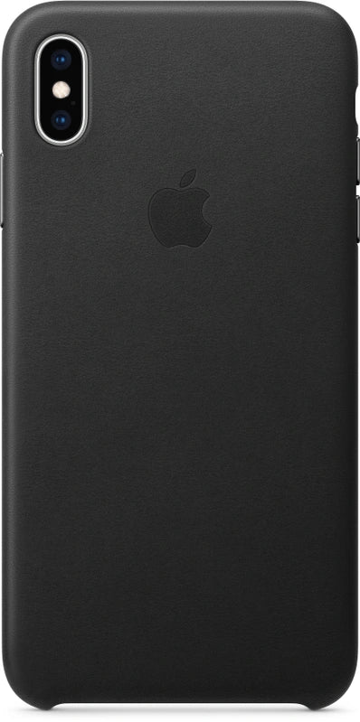 Apple Leather Case for iPhone Xs Max – Black