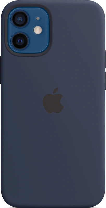 Apple Silicone Case with MagSafe for iPhone 12 Mini – Dark Navy Blue