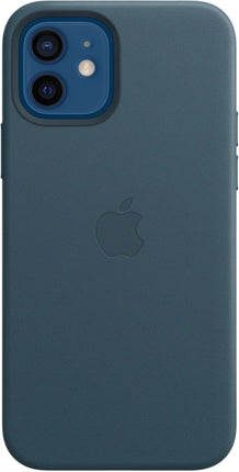 iPhone 12 | 12 pro leather case | blue