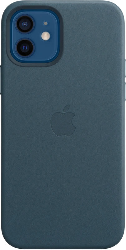 iPhone 12 | 12 pro leather case | blue
