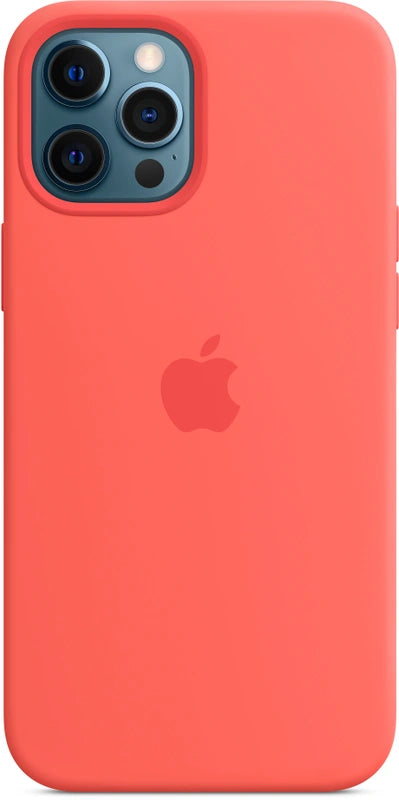 Apple Silicone Case with MagSafe for iPhone 12 Pro Max – Pink Citrus