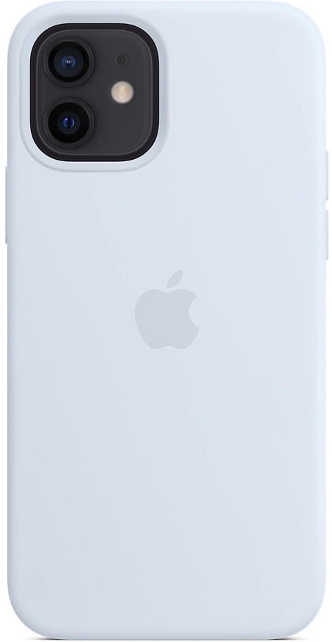 iPhone 12 | 12 Pro silicone case cloud blue