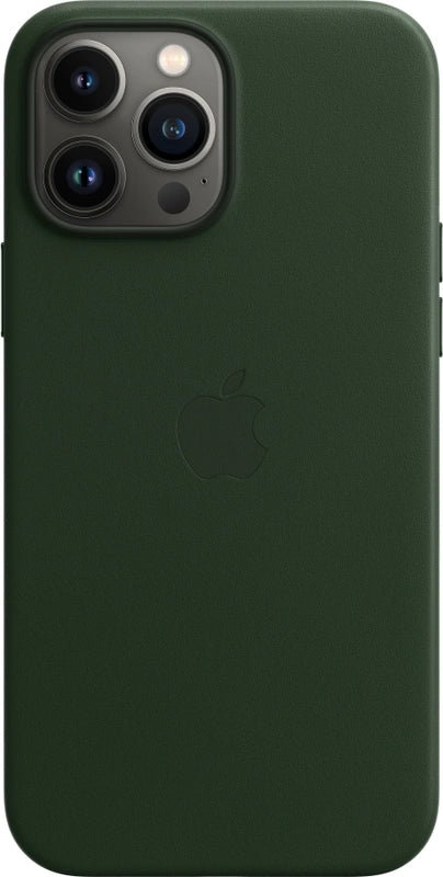 Apple Leather Case with MagSafe for iPhone 13 Pro Max – Green