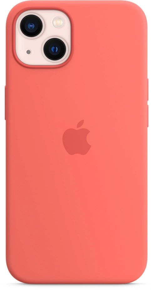 Apple Silicone Case with MagSafe for iPhone 13 – Pink