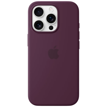iphone 14 pro silicone case elderberry