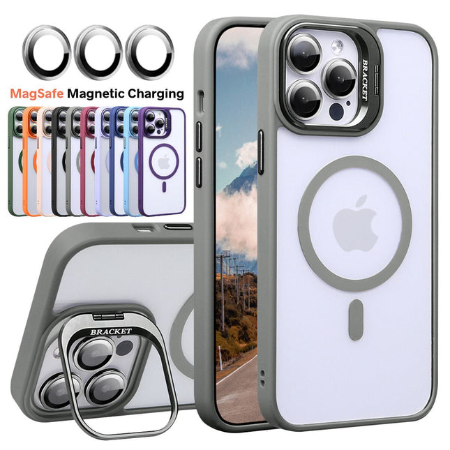 Apple iPhone 17 Pro Max transparent case with stand