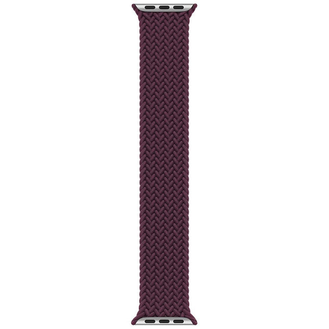 Apple Watch Braided Solo Loop Band - Cherry Red