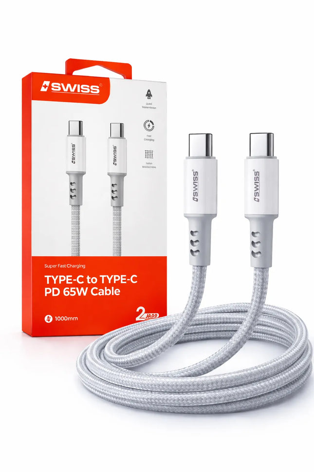 iSwiss USB-C to USB-C Cable 1 meter